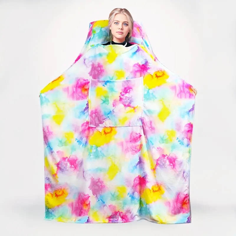 Car Air Conditioner Blanket Rainbow