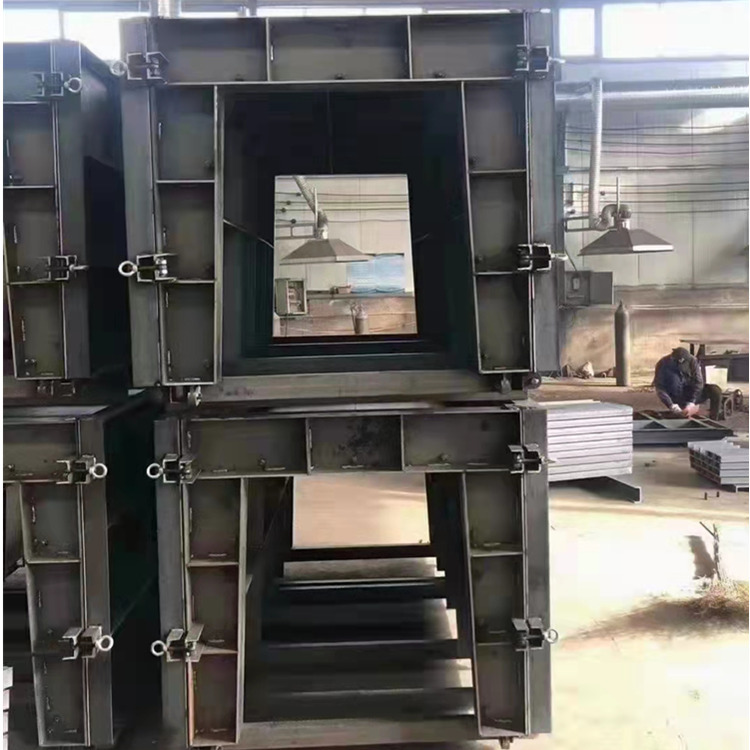 混凝土电缆沟模板渡槽模板 预制砼渡槽钢模具水泥预制砼边沟模板
