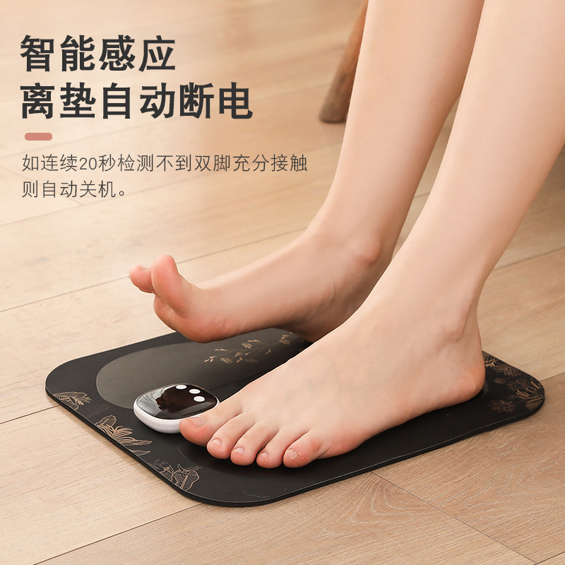 シリコンマッサージフットパッド、フットマッサージャー、家庭用電化製品、スマート充電式マッサージャー、フットセラピーマット、USB充電|undefined