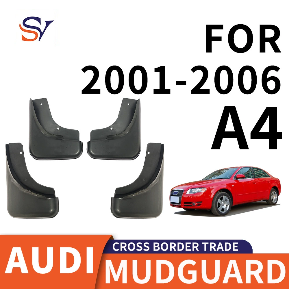 Suitable for 2001-2006 Audi A4 car tires PP material front and rear soft rubber material fender skin