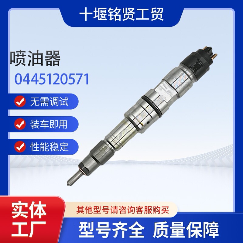 Bosch Common Rail Injector 0445120571 1001756919 for Weichai Engine Truck Parts Bosch Common Rail Injector 0445120571 1001756919 for Weichai Engine Truck Parts