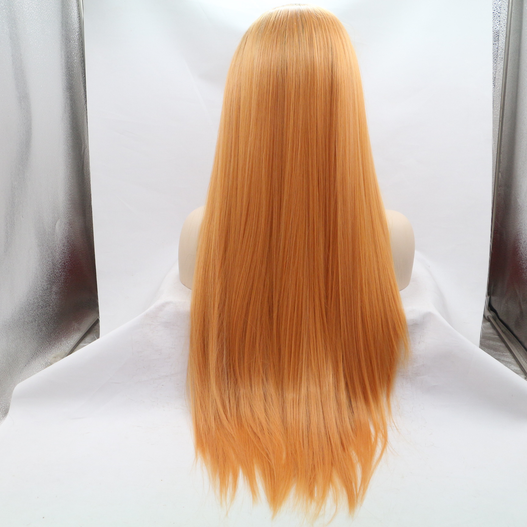 Peluca europea y americana NEWLOOK pelo largo y liso encaje moda transfronteriza