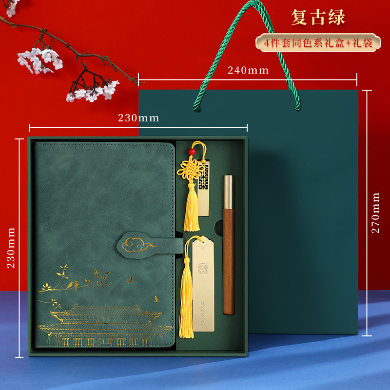 El juego de cuadernos A5 en caja de regalo se puede imprimir con logotipo, es un regalo ideal para oficinas comerciales, personaliza tu cuaderno de notas con la tendencia nacional para estudiantes.