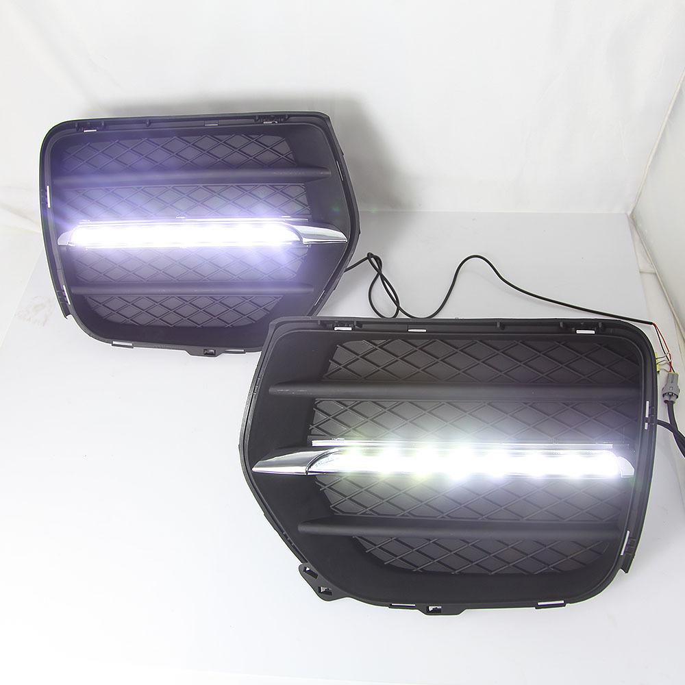 Adecuado para BMW X6 luz diurna 11-13 X6 E71 Luz de marcha diurna LED Luz de marcha diurna BMW luz antiniebla