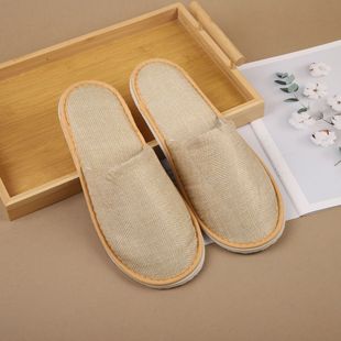 Manufacturer Wholesale Disposable Slippers for Five-Star Hotels, Good Quality, Thickeneded, Non-Slip, All-Season Printed Logo