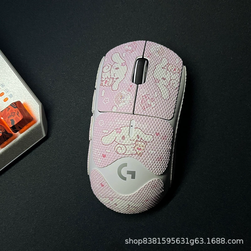 Противоскользящая наклейка для мыши Logitech GPW первого и второго поколения, совместимая с GPROX, всесторонняя впитывающая пот пота, антипотовая наклейка из кожи ящерицы