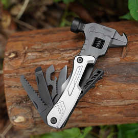 多功能扳手锤不锈钢折叠刀钳户外野营维修日常便携式组合工具批发