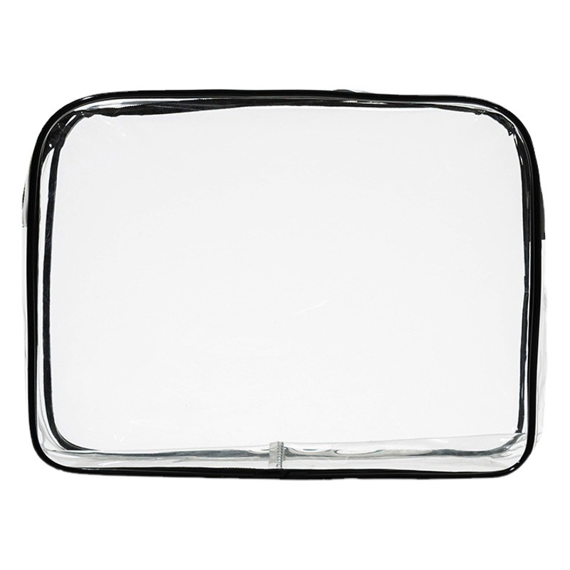 Transparent Cosmetic Bag, Pvc Toiletry Bag, High-Looking, Portable, Multi-Functional Travel Cosmetics Storage Bag, Customized Logo