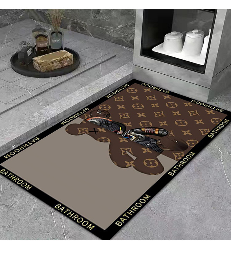 地毯,地垫,硅藻泥地毯,暴力熊地毯,卡通地毯,浴室地毯