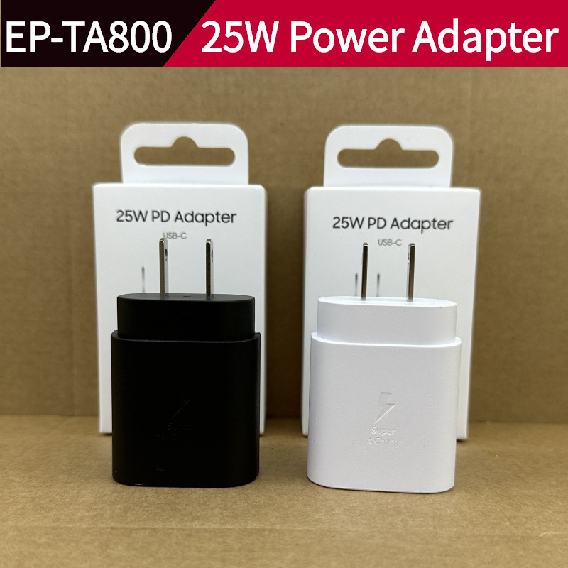 Suitable for Samsung Note10 Original Charger Fast Us Standard N10 25W Fast Charging Head Ep-Ta800 Suitable for Samsung Note10 Original Charger Fast Us Standard N10 25W Fast Charging Head Ep-Ta800