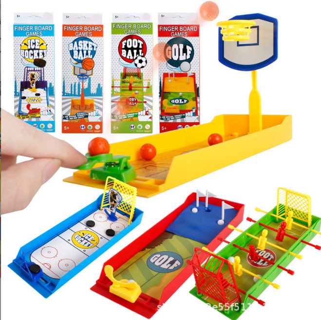 Finger Football Basketball Golf Mini Finger Sports Family Interactive Game Kidsren's Desktop Educational Toy