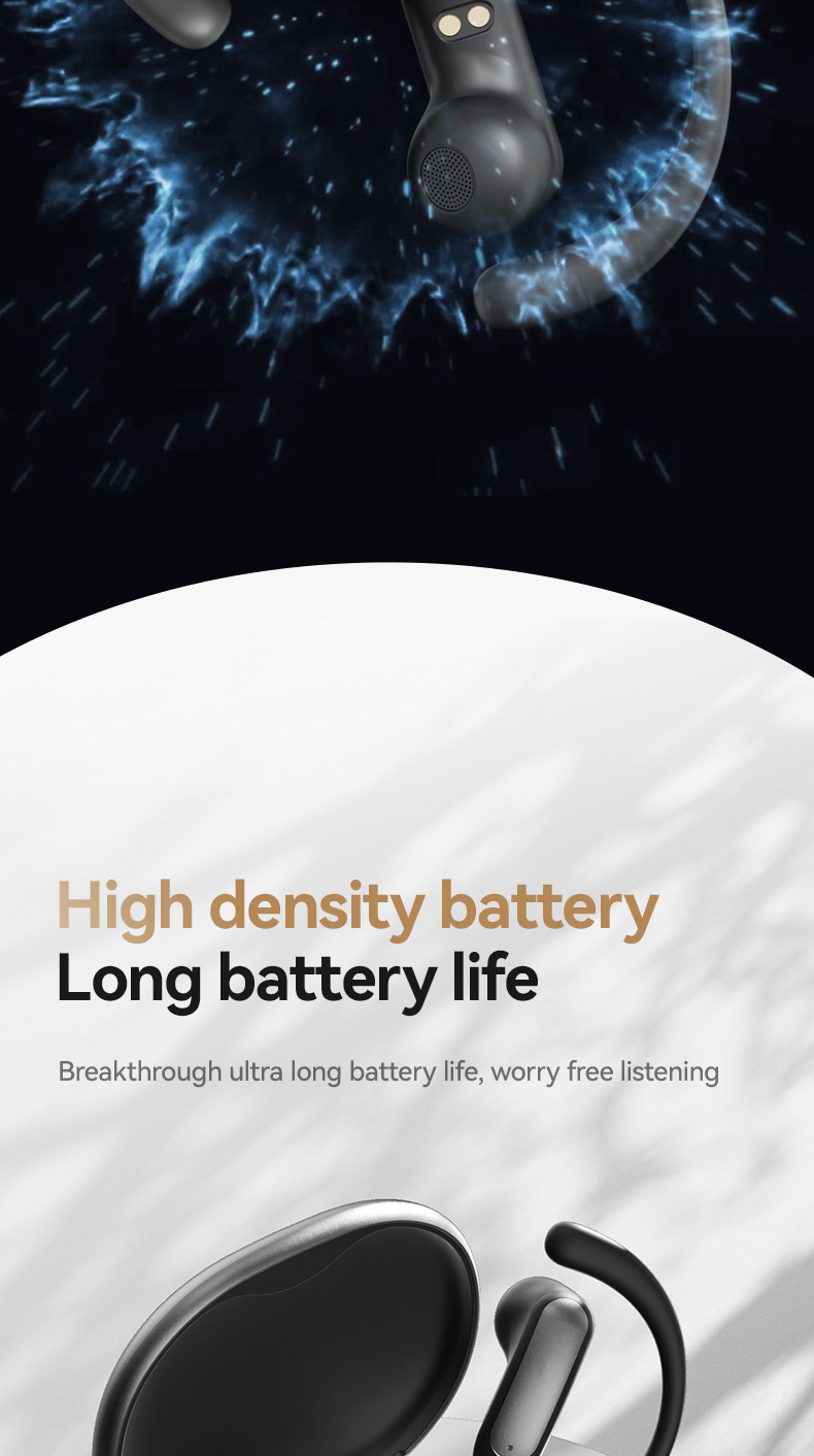 Wireless Sports Ear-hook Headphones With Long Battery Life_voghion.com