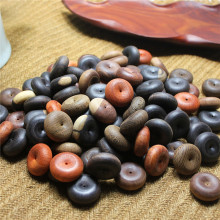 半成品木质平安扣檀木DIY木料紫光檀黑檀