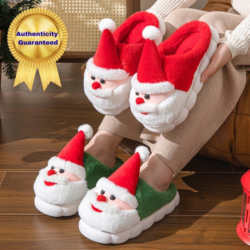 E 80332 Christmas Slippers Thick Sole Anti-Slip Christmas Home Slippers E 80332 Christmas Slippers Thick Sole Anti-Slip Christmas Home Slippers