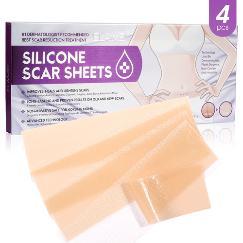 Cross-border ELAIMEI self-adhesive scar patch for burns, caesarean section surgery scar beauty patch (large)
