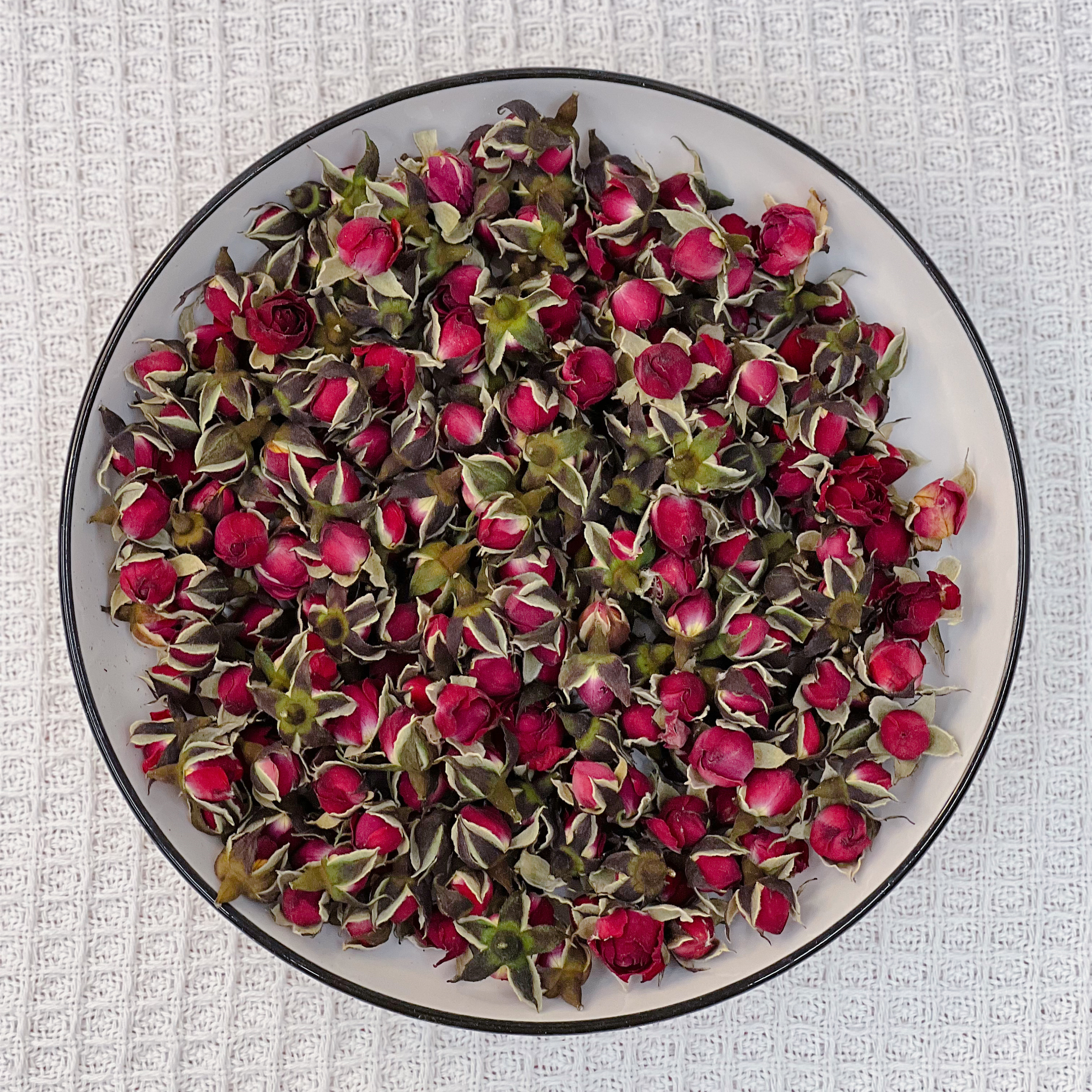 杨小姐花茶  金边玫瑰50克 玫瑰花无硫花茶食用泡水养生茶
