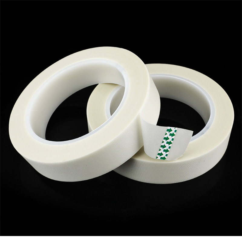 现货玻璃布高温胶带 电容电器绝缘胶带马达电机耐热包扎线束胶带