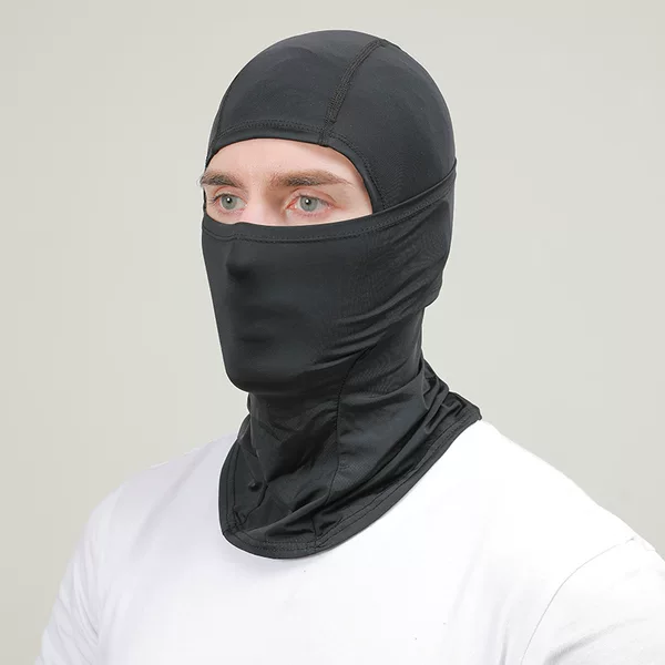 Summer Ice Silk Sunscreen Headgear Motorcycle Helmet Lining Outdoor Fishing Mask Full Face UV Protection Face Cover