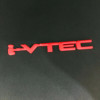 Suitable for Honda car stickers Fit I-VTEC metal tail standard Civic Accord CRV car modified car sticker side label