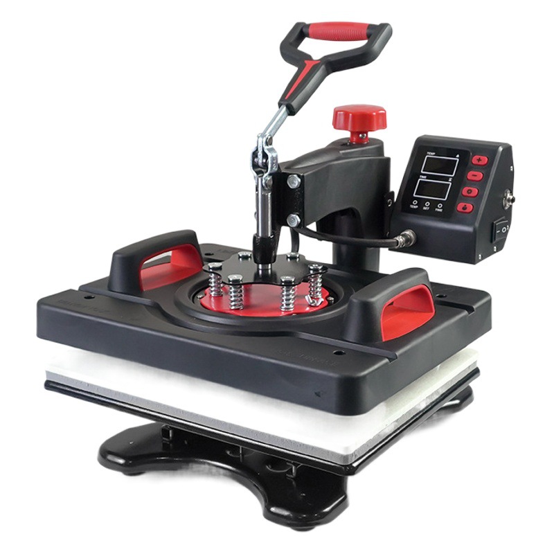 Sublimación máquina de estampado en caliente ropa máquina de estampado en caliente cinco en uno máquina de estampado en caliente de transferencia de calor manual pequeña impresión doméstica
