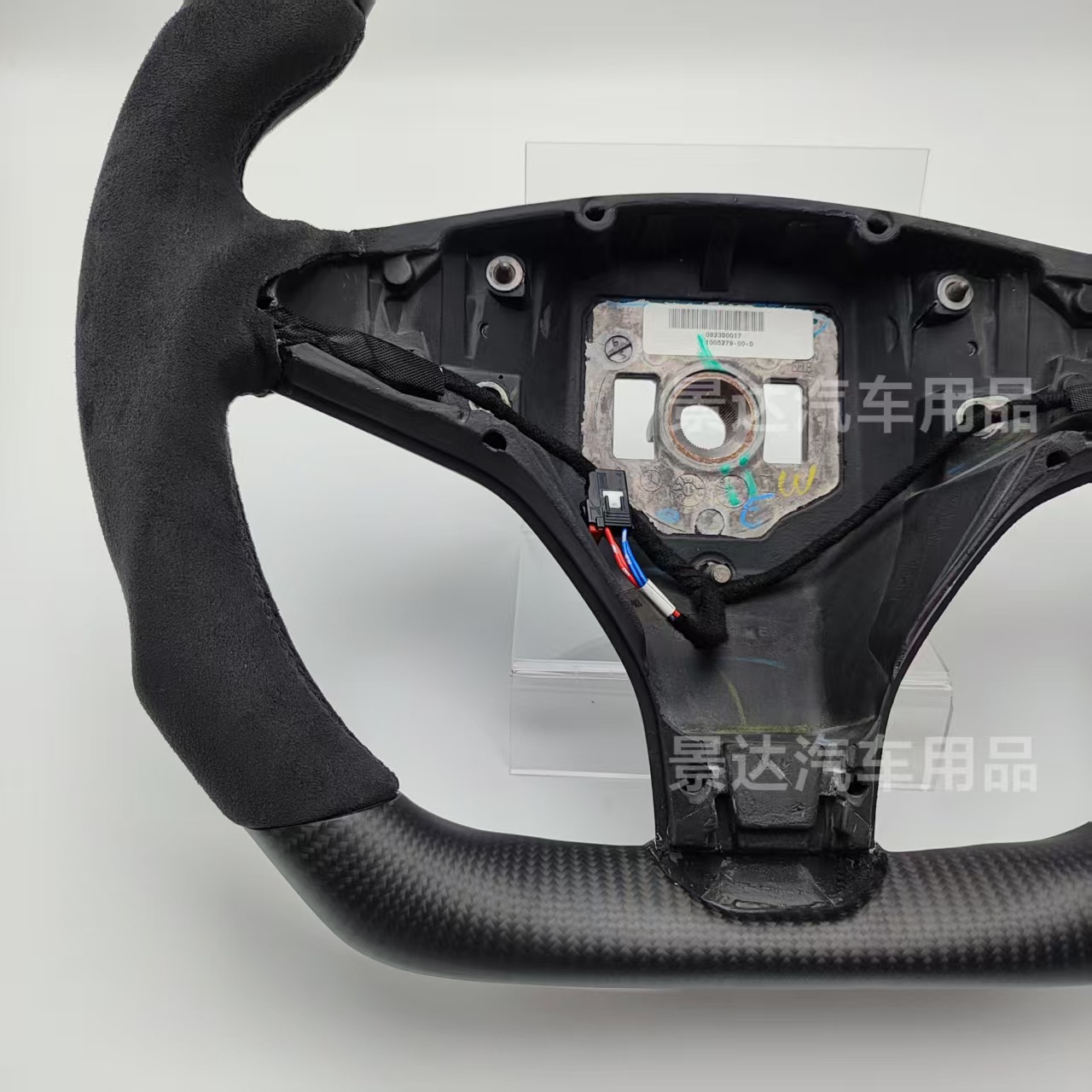 Suitable for Tesla ModelX /S modified carbon fiber steering wheel 12-20 years interior upgrade modification