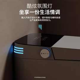 家用智能马桶全自动即热式双水路恒温一体自动翻盖座厕亚马逊