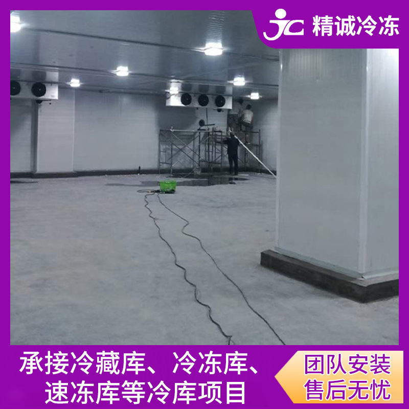 上门安装设计100平方双温冷库 蔬菜保鲜库 肉类医药化工冷藏库