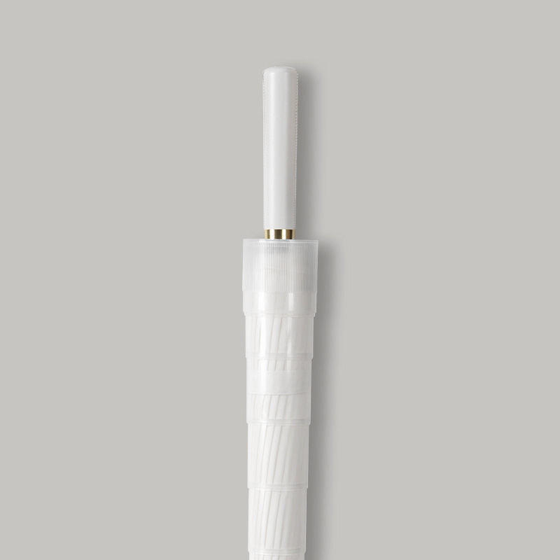 [핫한 스트레이트 핸들 컬러 매칭] 24본 방수 커버 퓨어 화이트 - 수동