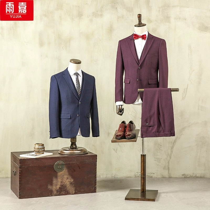 Модельный реквизит мужской полный корпус, одежда, витрина, витрина, витрина, поддельная модель, вешалка для одежды