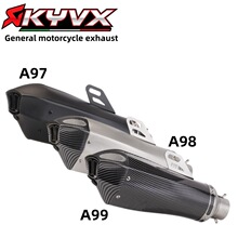 Suitable for Suit Thorm Triumph BOBBER Retro Modified Connection Mid-section Bottom Row 51mm Sound Wave Exhaust Pipe