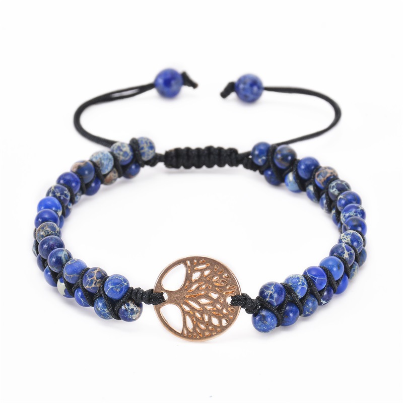 natural stone Material Lucky tree Pattern Casual Lucky Tree Natural Stone Bracelets In Bulk