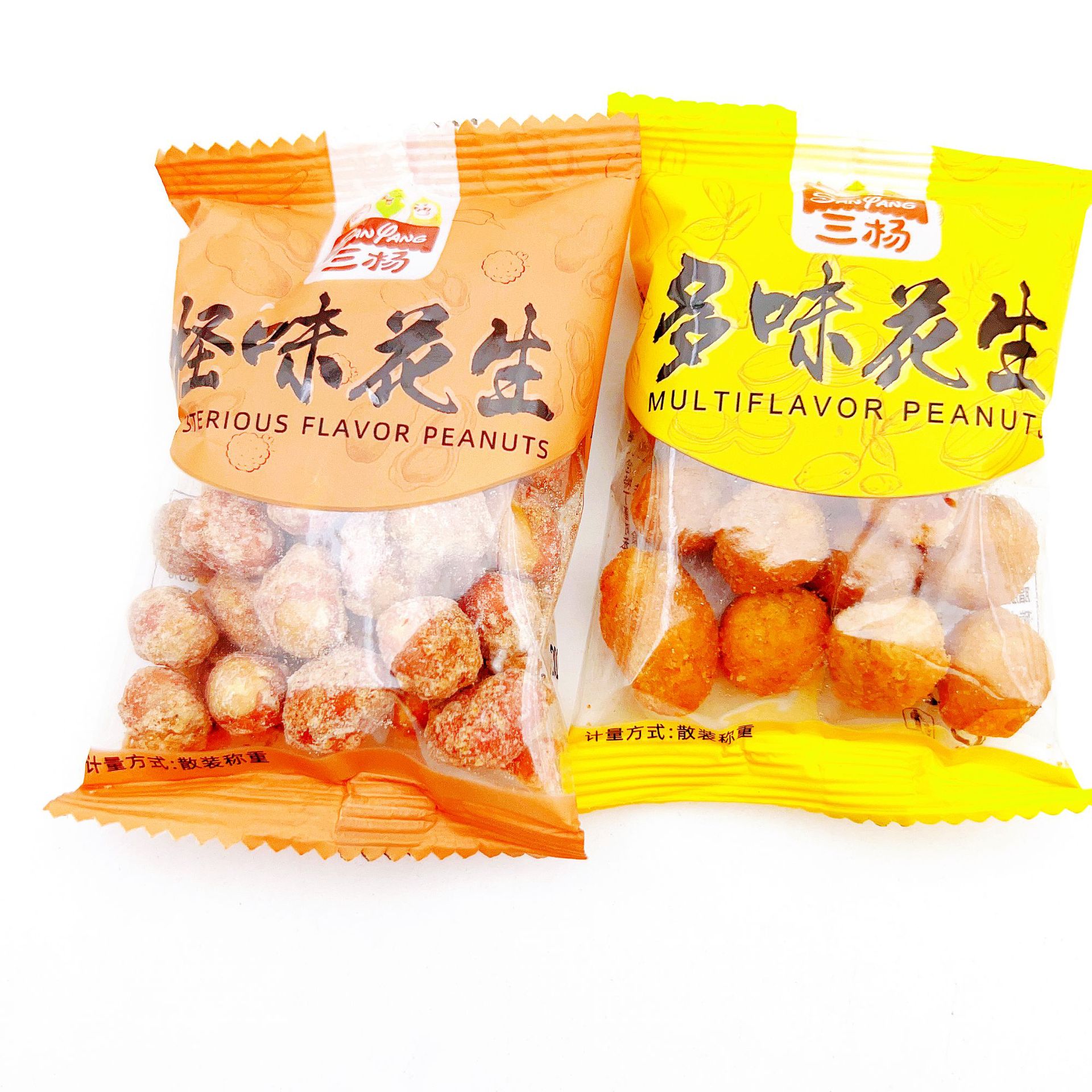 Shanghai Sanyang Weird Multi-flavor Peanut Crispy Spicy Office Casual Roasted Seeds Snacks 1 Box 10 Jin