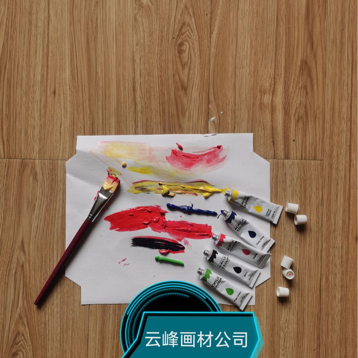 Pintura de pigmento acrílico 12 colores ml lavable especial pintado a mano para estudiantes arte traje principiante niños tubo pintura