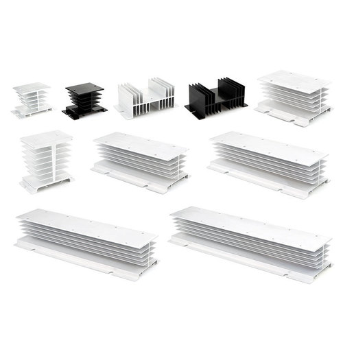 Factory SSR Single-Phase Controllable Silicon Solid State Relay Aluminum Heat Sink Racking Bracket I Type Single Phase Solid State Cooler