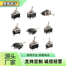 E-TEN钮子电子开关摇杆拨杆摇头摇臂2脚3脚4脚6脚开关