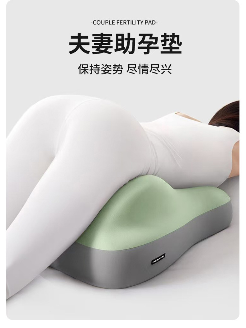 Universal Multifunctional Prone Sleeping Pillow, Bedside Prone Sleeping Artifact, Memory Foam Pillow, Prone Sleeping Pillow, Backrest for Intercourse, Bedside Cushion