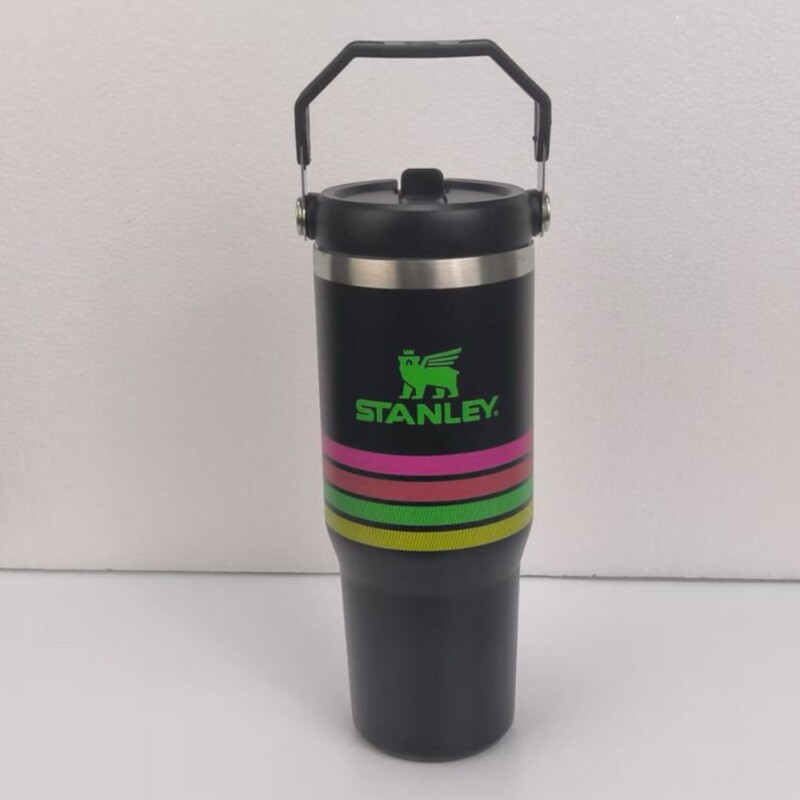 Amazon ebay 30oz スタンレー STANLEY ポータブルカップ カーカップ ステンレスハンドル蓋 ストローカップ|undefined