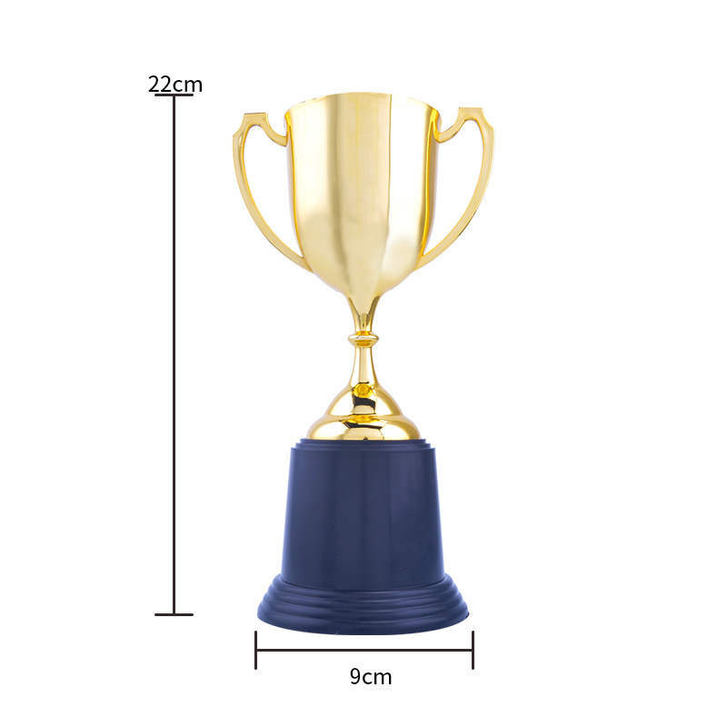 Vela trofeo de estudiante de escuela primaria nueva competencia de celebración de graduación de jardín de infantes medalla descubierta trofeo de plástico de Arte de alta gama