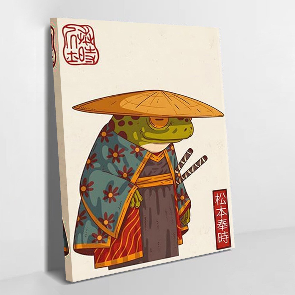 프레임리스 페인팅 완성품 A (소나무 내부 프레임 + 컬렉션 등급 캔버스 + EPSON 오리지널 잉크젯 프린팅)