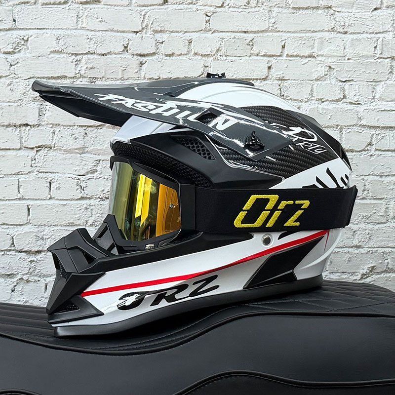Orz Bicicleta de montaña Bicicleta Casco completo Casco de ciclismo Locomotora de carretera forestal todoterreno Niños Hombres y mujeres DH Reduce Light Bee AM
