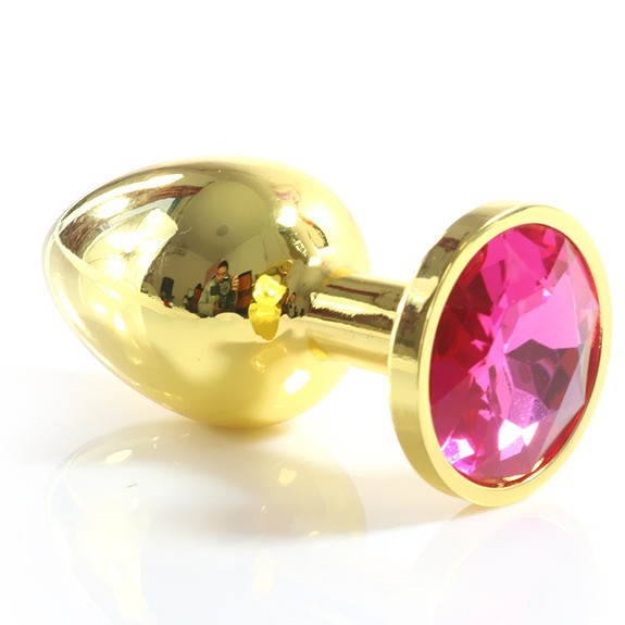 Pesado sólido Acero inoxidable anal plug G-spot anal masturbación anal perno oro tamaño pequeño adulto sexo herramienta