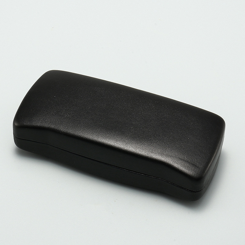 Caja de gafas de sol de moda alta calidad caja de hebilla de cuero caja de moda de alta gama personalidad caja de hierro bolsa de espejo tela