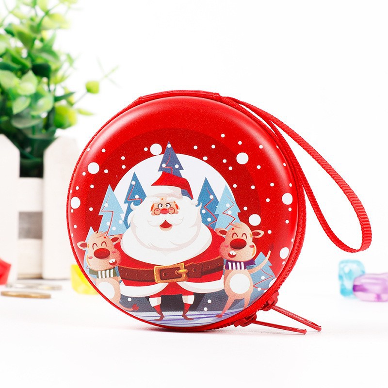 Women's Santa Claus Tinplate Zipper Kids Wallets display picture 3