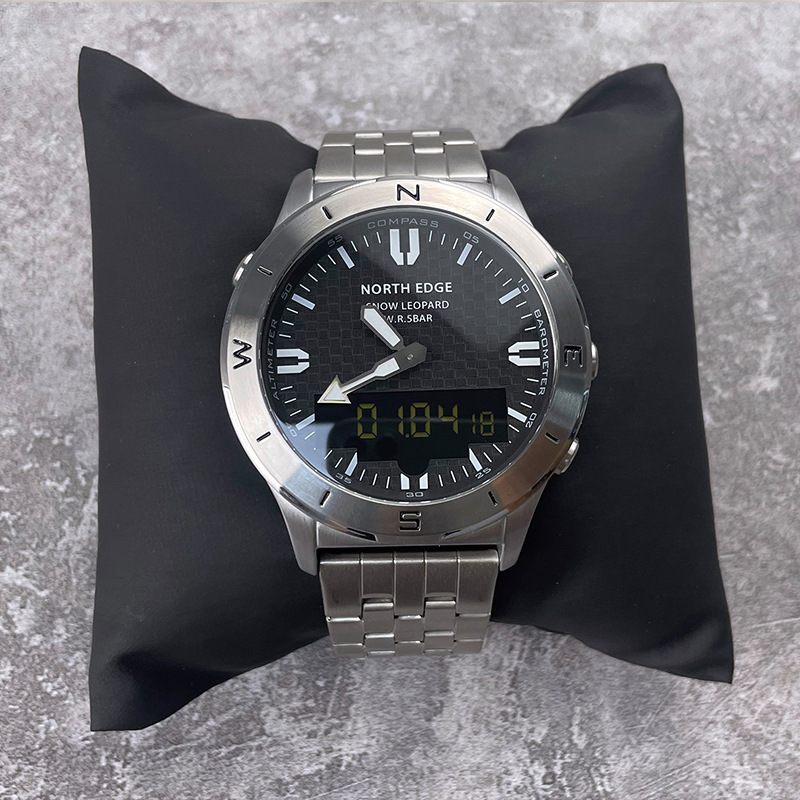 Outdoor waterproof watch height compass temperature pressure smart watch multi-function watch customizable logo