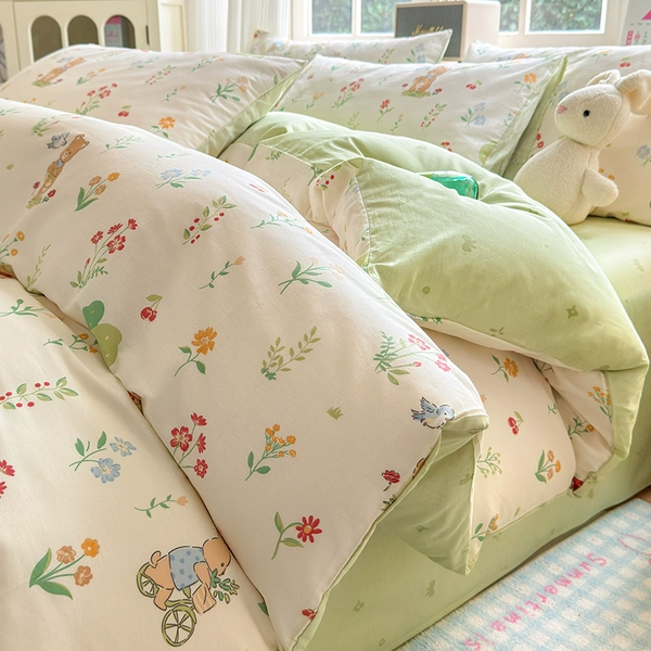 Small scene in the forest [100% high-quality cotton, no need to worry about sleeping naked]