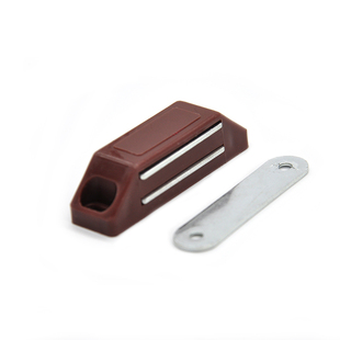 Old-Fashioned Plastic Steel Screen Window Lock Metal Lock Magnet Lock Screen Window Magnetic Suction Card Screen Window Accessories Screen Window Lock