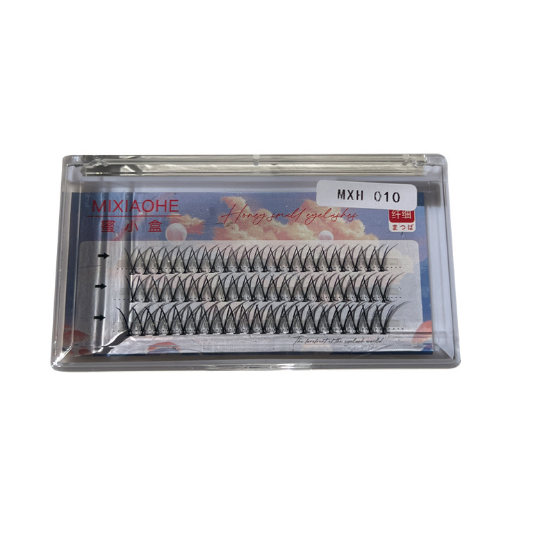 蜜小盒010女团漫画假睫毛小恶魔A毛玉兰花自嫁接分段式V型分叉女