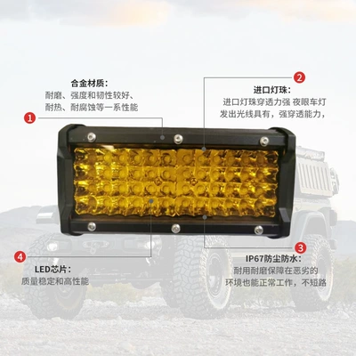 İşçi projektorları Led Work Light 48 Lights