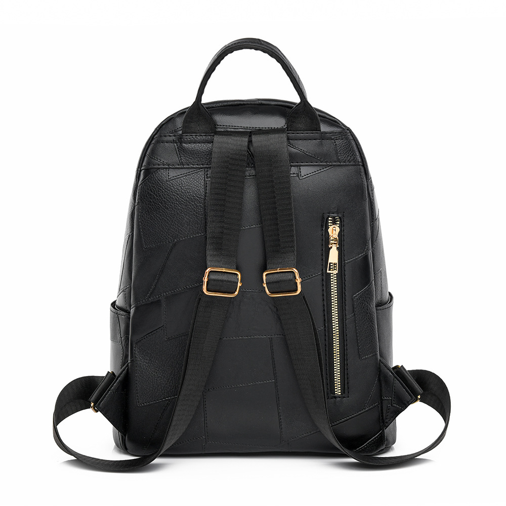 Mochila de gran capacidad para mujer 2024 nueva versión coreana de cuero suave ligero para mujer mochila de viaje de ocio de moda