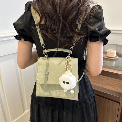 Niche French women's bag 2024 new summer backpack casual hand carry large capacity personalized fashionable backpack